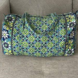 Vera Bradley Large Duffel - Retired 2008 Daisy Daisy